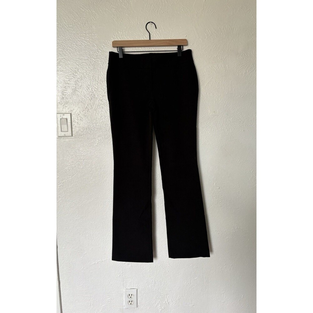 Ann Taylor Women's Black Flare Dress Pants Size 6